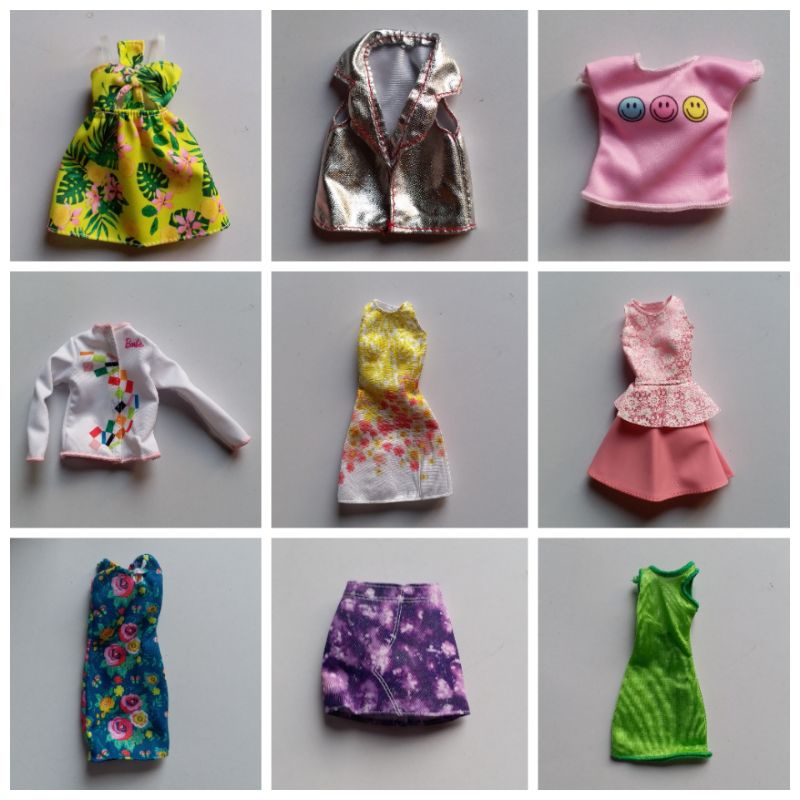 Barbie Baju Boneka Barbie Mainan Preloved