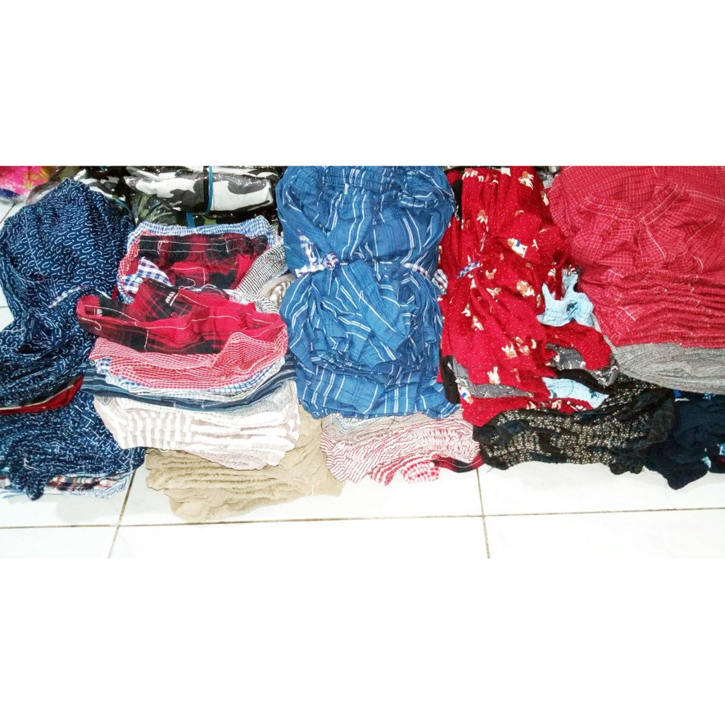 Celana Pendek 3pcs @35rb Harian Anak Random all size 1-3thn