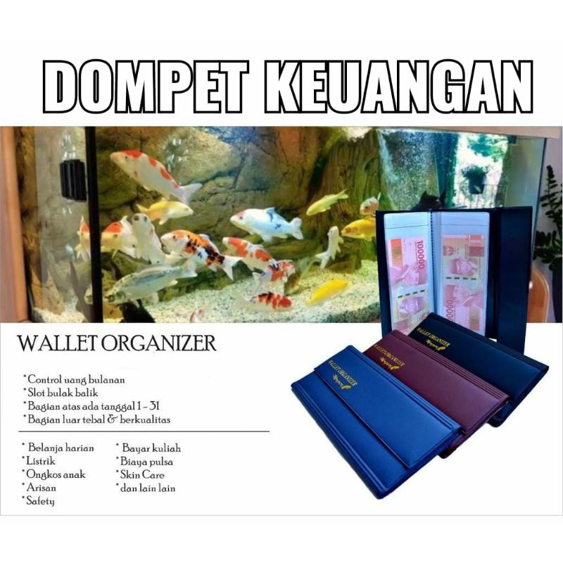 DOMPET KEUANGAN / WALLET ORGANIZER