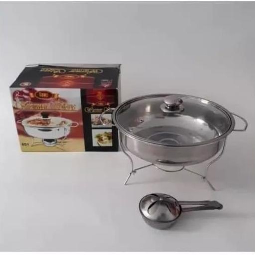 WARMER BULAT TEMPAT MAKANAN PRASMANAN / WARMER STOVE