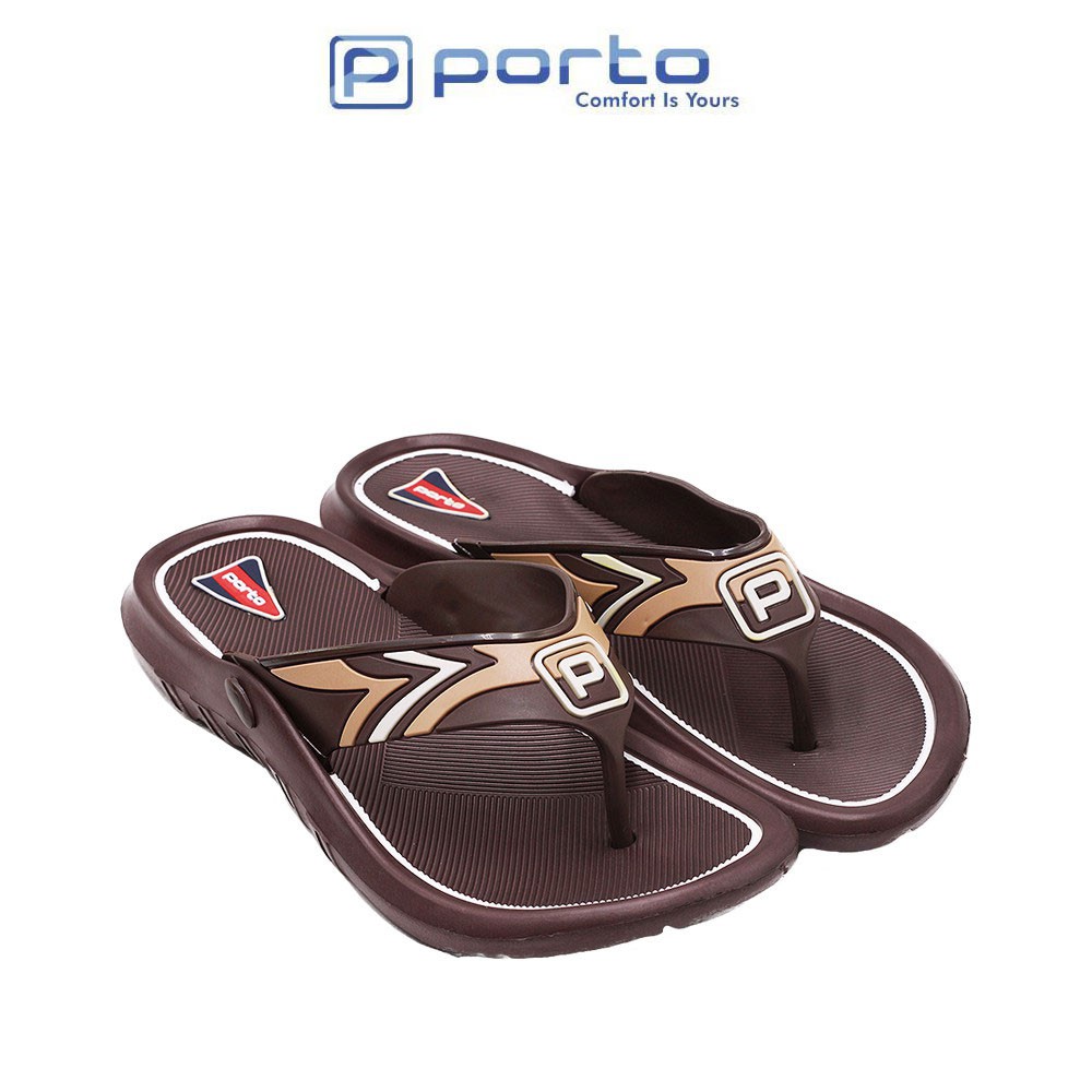 Sandal kasual/ Sandal Jepit/ Sandal Karet/ Sandal Pria porto 1031