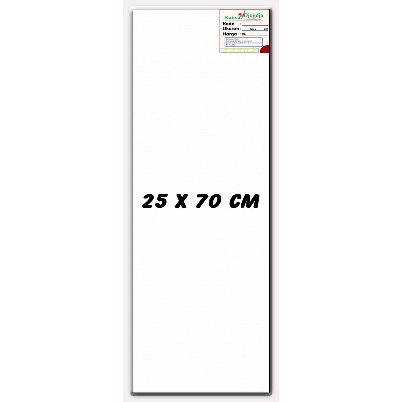 

Kanvas span premium ukuran 25 cm x 70 cm
