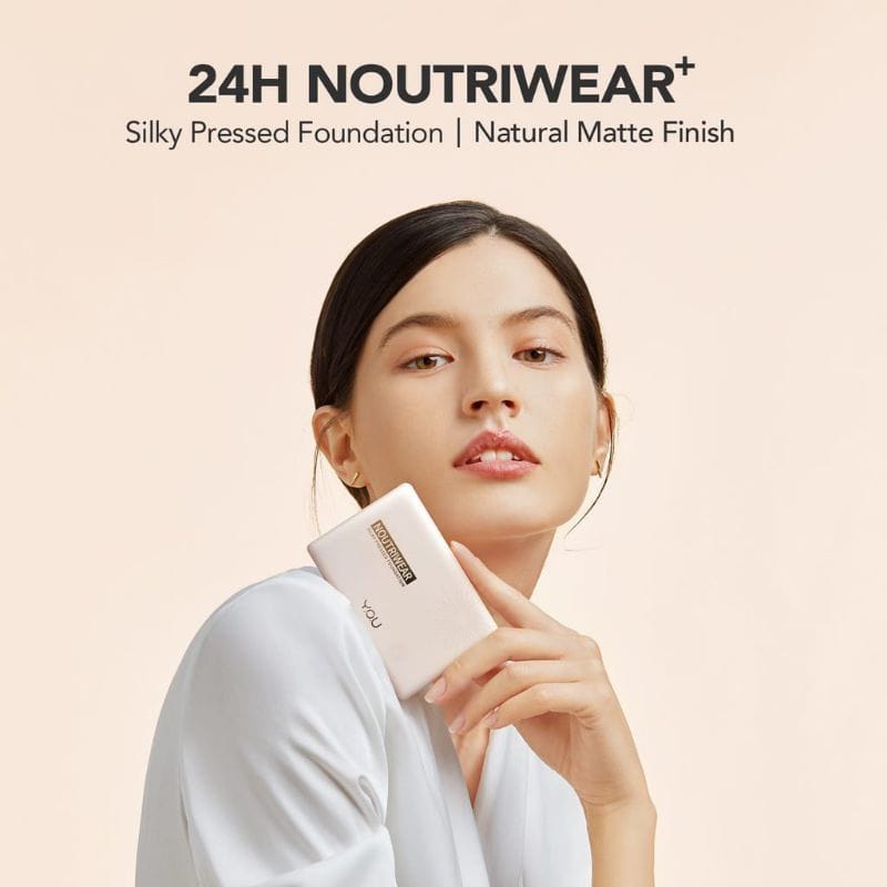 YOU Noutriwear+ Silky Pressed Foundation (Bedak padat)