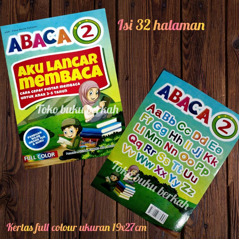 buku abaca 2 aku lancar membaca (19×27cm)