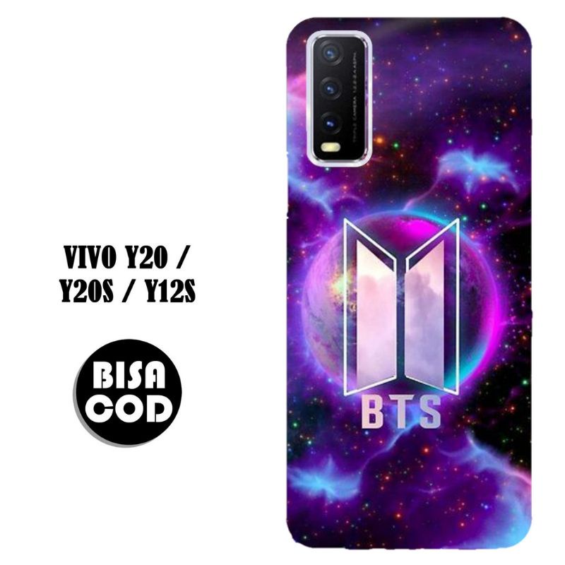 ubluk store case Vivo y20, Y20s, Y12s motif BTS