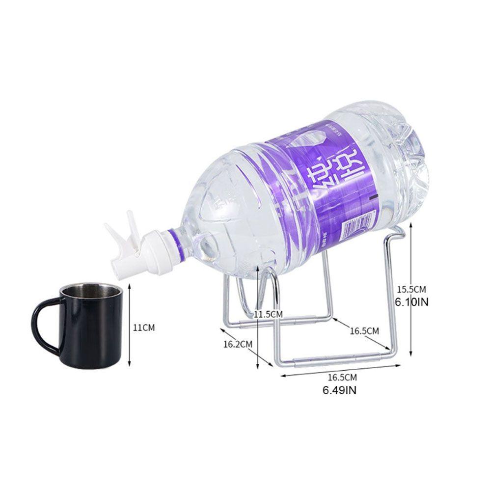 Agustina 5L Botol Air Berdiri Kantor Rumah Digunakan Portabel Spigot Outdoor Camping Water Bucket Rack