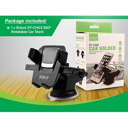 Holder HP Mobil ROBOT - Car Holder Vivan Dashboad - Holder GPS CH03