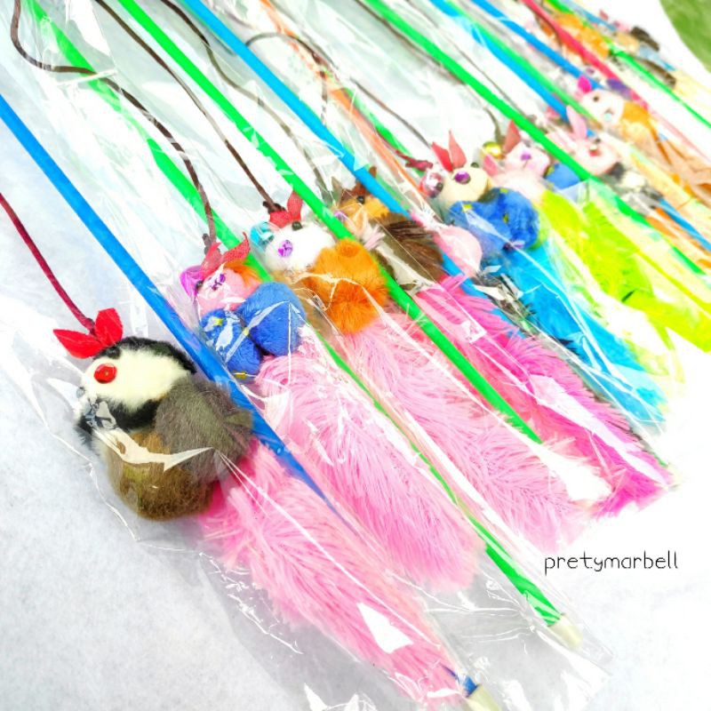 Cat Toys Mainan Kucing Bentuk Tupai Murah