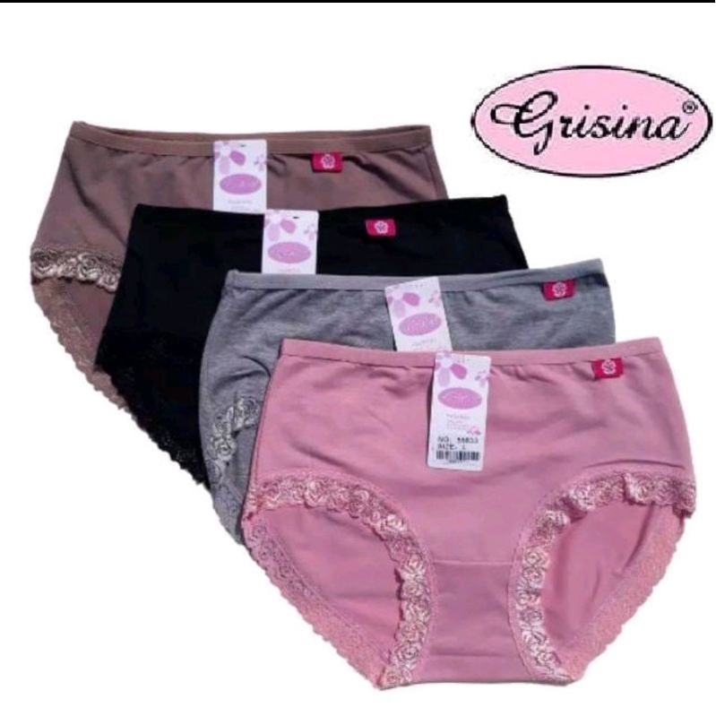 4 pcs celana dalam wanita import/CD perempuan renda