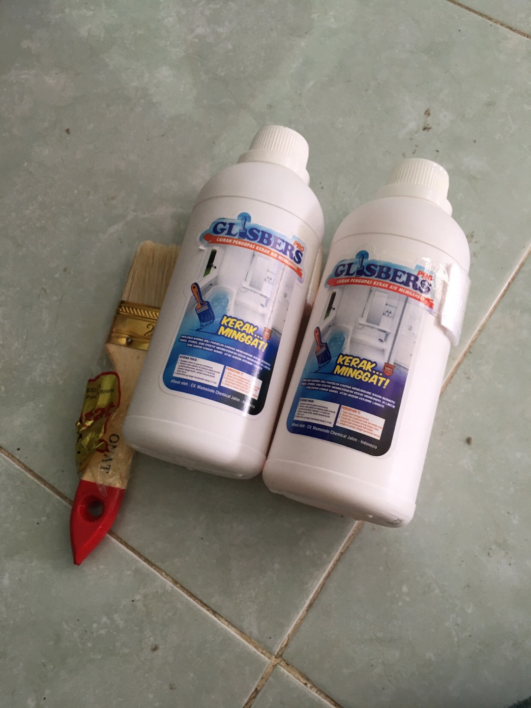 Glisbers 500 Ml Tangan Penghilang Kerak Membandel Ampuh 100% Original