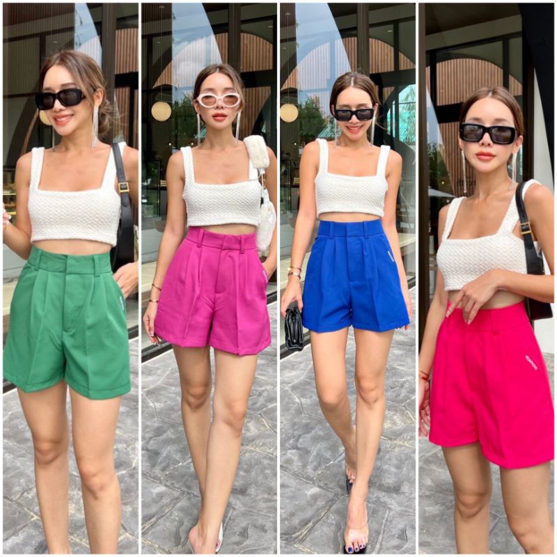 New arrival Promthong Hotpants Bordir import bangkok best seller celana pendek wanita fashion murah 