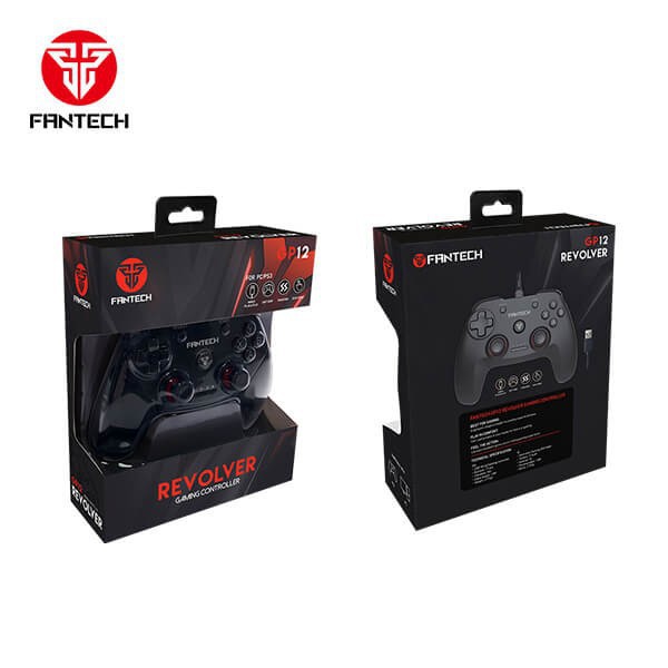 Fantech Revolver GP12 Gaming Controller Gamepad Joystick USB GP-12