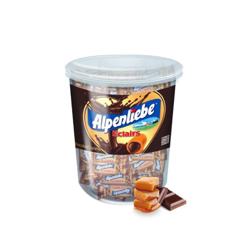 

Alpenliebe Eclairs Chocolate Caramel jar 360gr/Toples