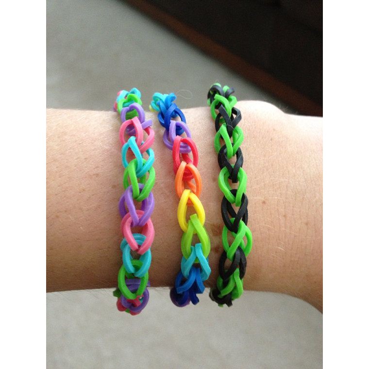 Mainan Edukasi  anak Loombands Refill - DIY loom bands accesories