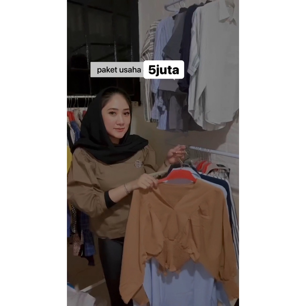 Paket Usaha Baju Blouse / Kemeja wanita