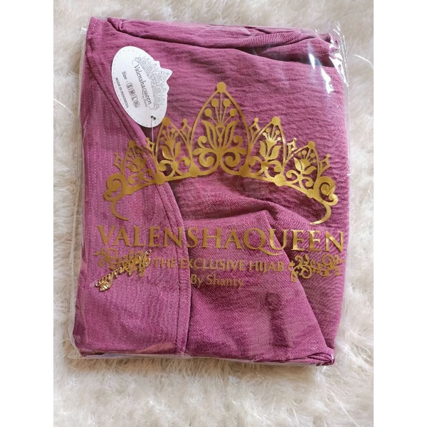 KHIMAR CARLA L ORIGINAL VALENSHA QUEEN-Ungu