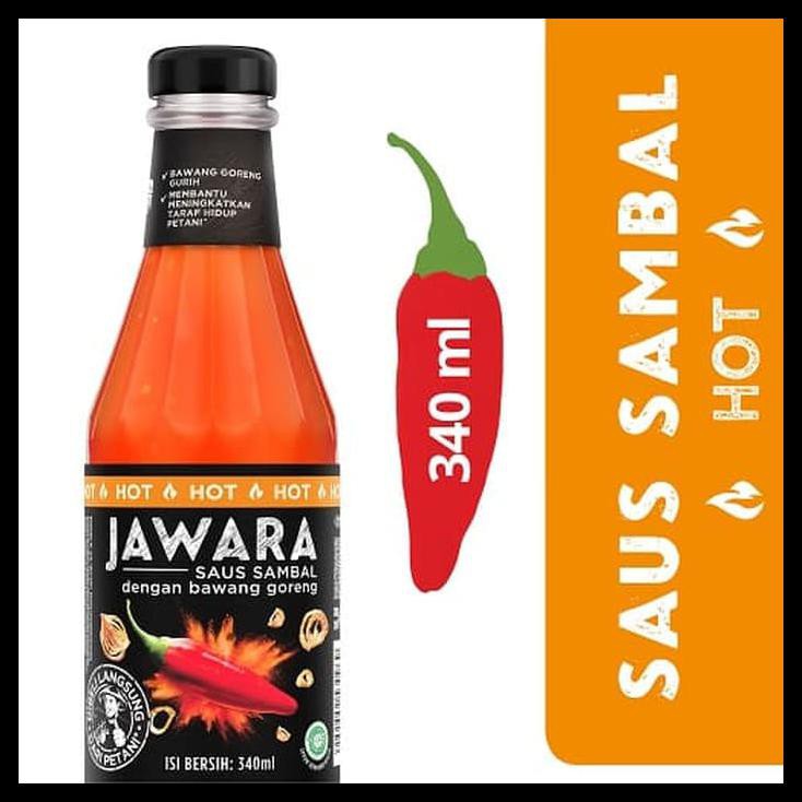 | Jawara Saus Sambal Hot 340 Ml |