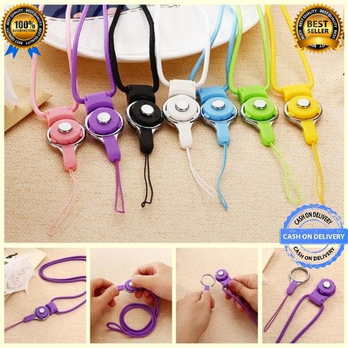 Tali Gantungan HP Strap Gantungan HP Smartphone Tab Universal - Random Color