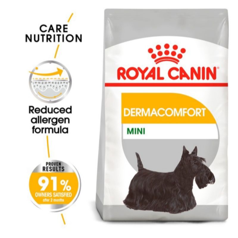 Royal Canin Mini Dermacomfort 3kg Freshpack Makanan Anjing Kulit Sensitif