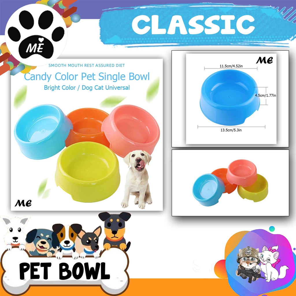 Pet Bowl &quot;CLASSIC&quot; Tempat Makan Minum Hewan Hewan