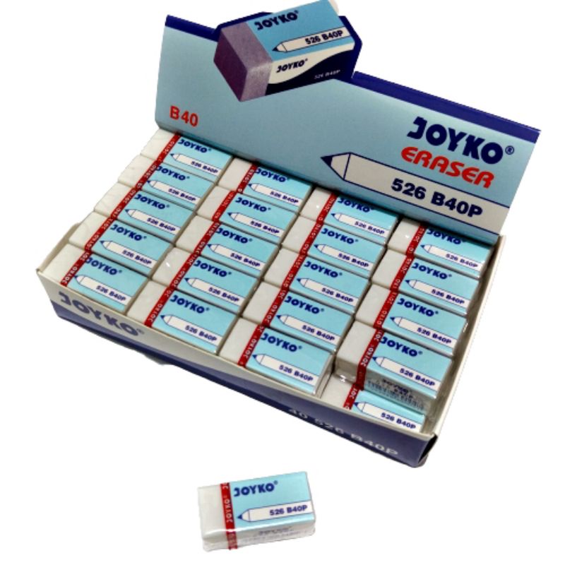 [ERA] Penghapus pensil Joyko superior Quality Eraser 526 B40BL grosir isi 40pcs