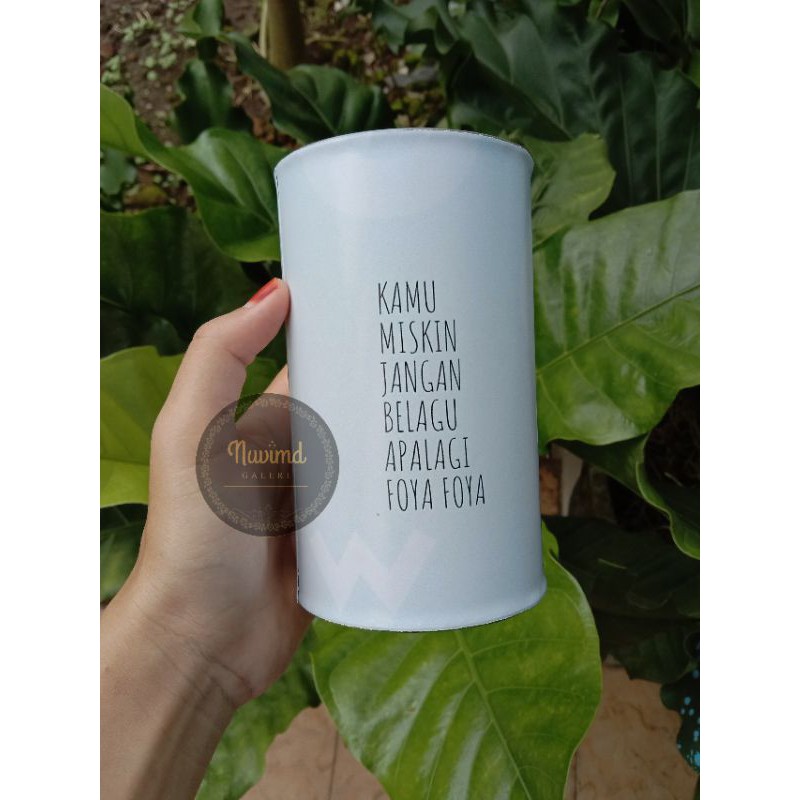 Celengan Target Celengan Kaleng