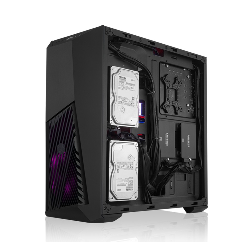 Cooler Master Masterbox K501L RGB + 2 Fan Casing PC