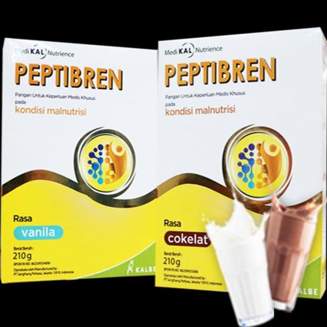 

(BISA COD) Susu Peptibren rasa Vanilla anti stroke pikun BOOM SALE Kode 755