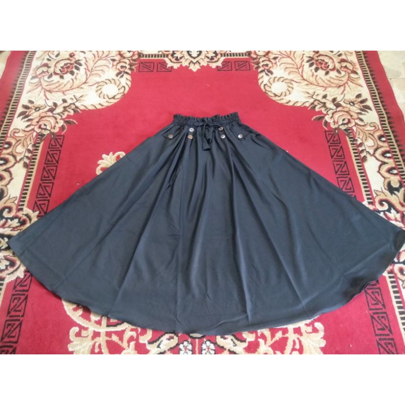 ROK PAYUNG BAHAN TOYOBO TERBEST SELLER || ROK PAYUNG KATUN TOYOBO || ROK PAYUNG PANJANG WANITA ROK L