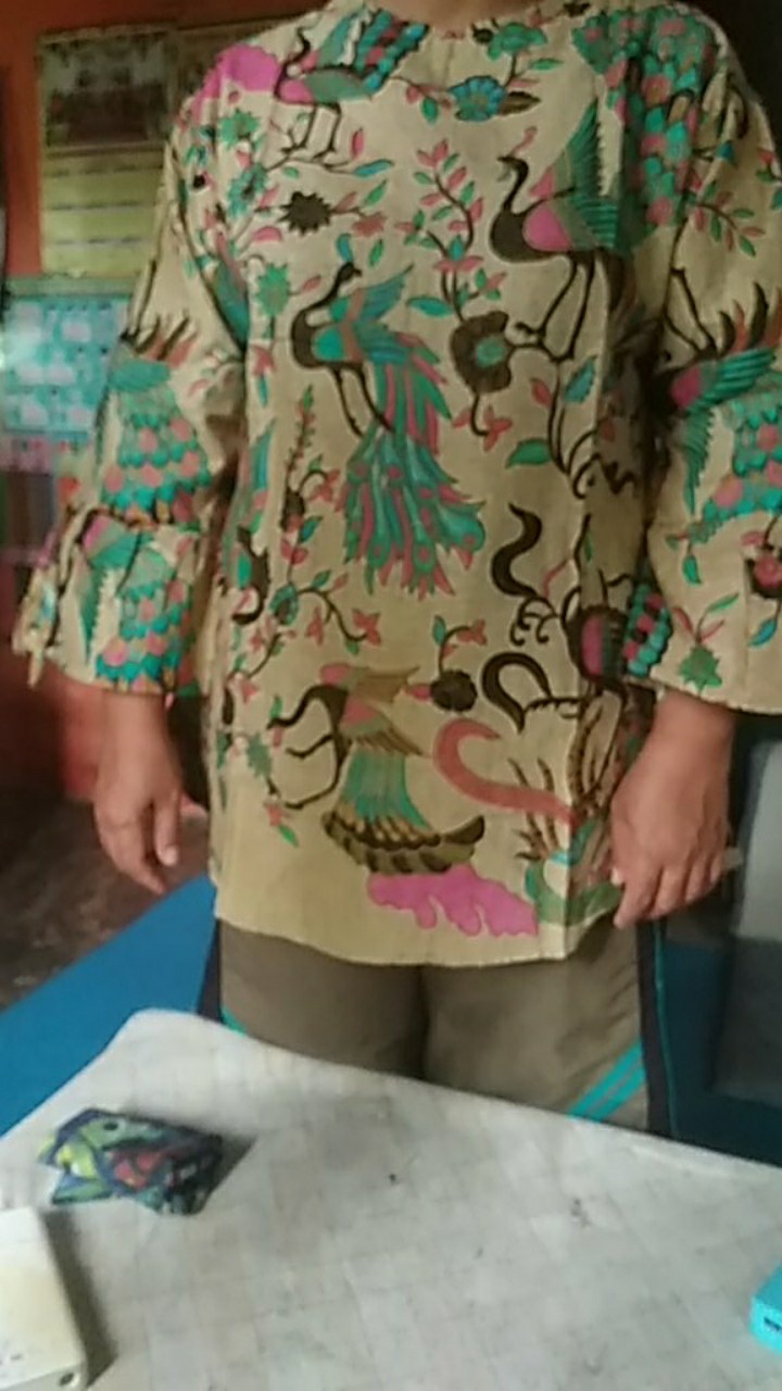 Blus Batik Perempuan M L Xl Batik Pekalongan Batik Cewek