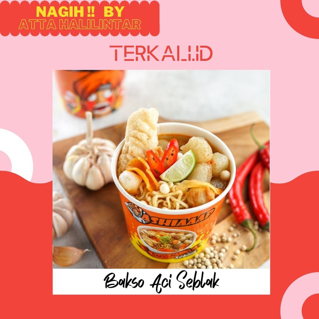 

[RECOMENDED DAN TERLARIS] BAKSO ACI SEBLAK INSTANT ASHIAAAP ENAK MANTAP PEDAS HUH HAH