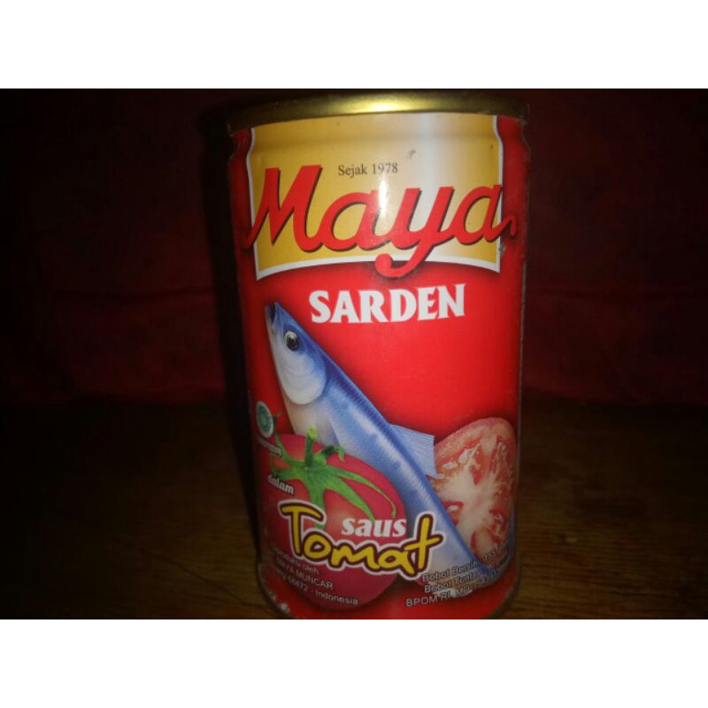 

Maya Sarden Saus Tomat