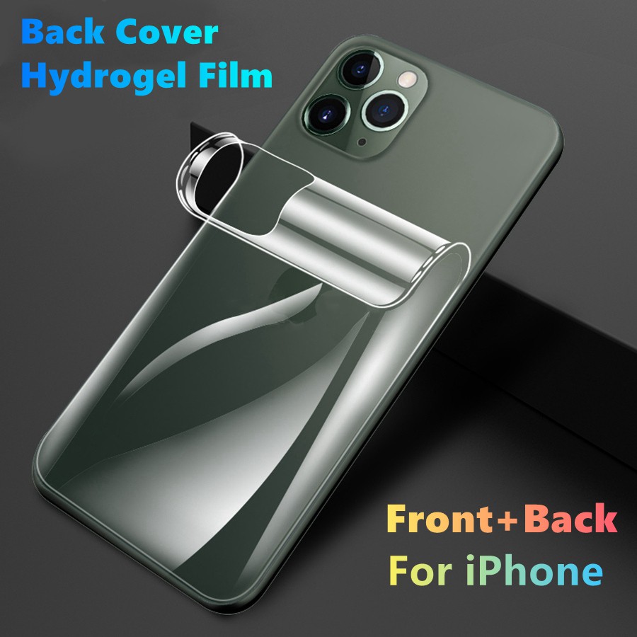 Back Hydrogel Film Not Glass For Apple iphone12 iphone11