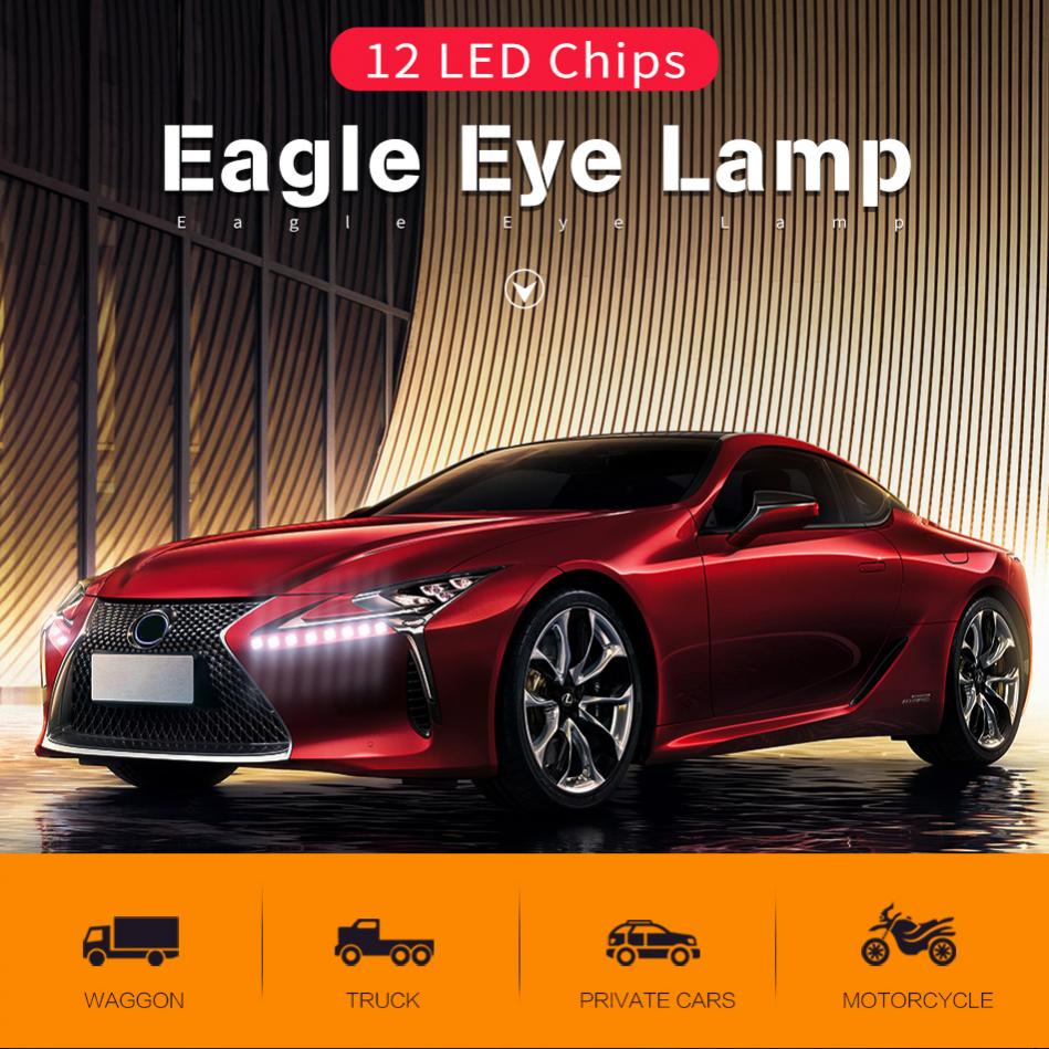 Lampu led eagle eye 18mm high power smd 12v Untuk drl / fog lamp / Sein / Mundur Mobil