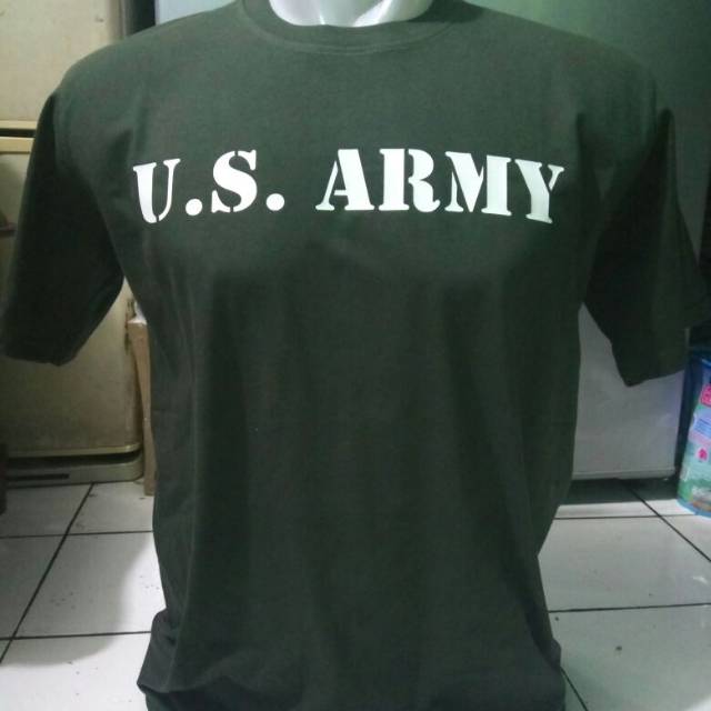 Tshirt pria baju kaos pria keren US Army