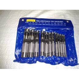 

Plong Set 12 Pcs Carrson - Hollow Punch Set 12 Pcs