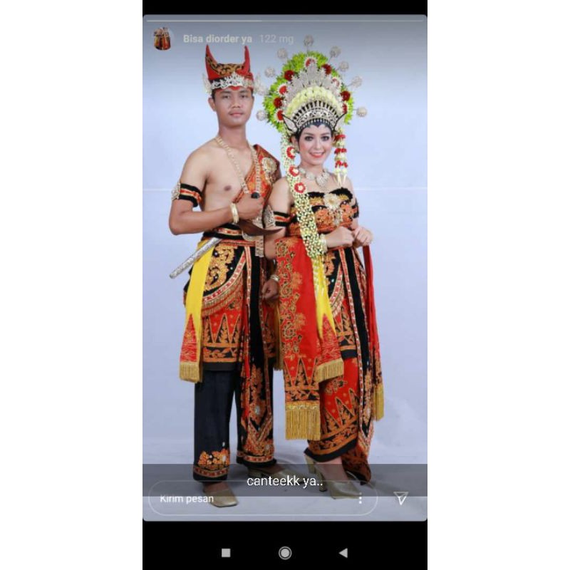 jarik/sewek pengantin osing