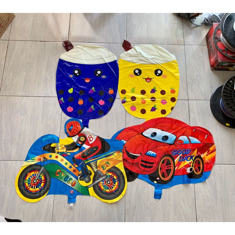 balon foil karakter / balon helium / balon karakter / balon boba