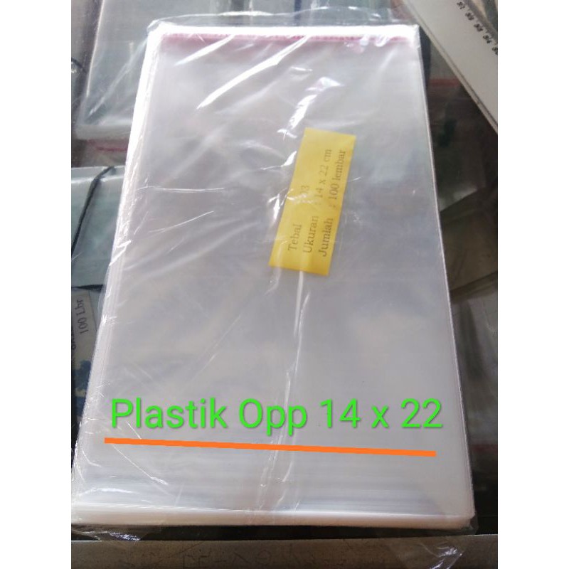 Plastik Opp Seal 13x22 / 14x22 / 15x22 / Plastik Undangan