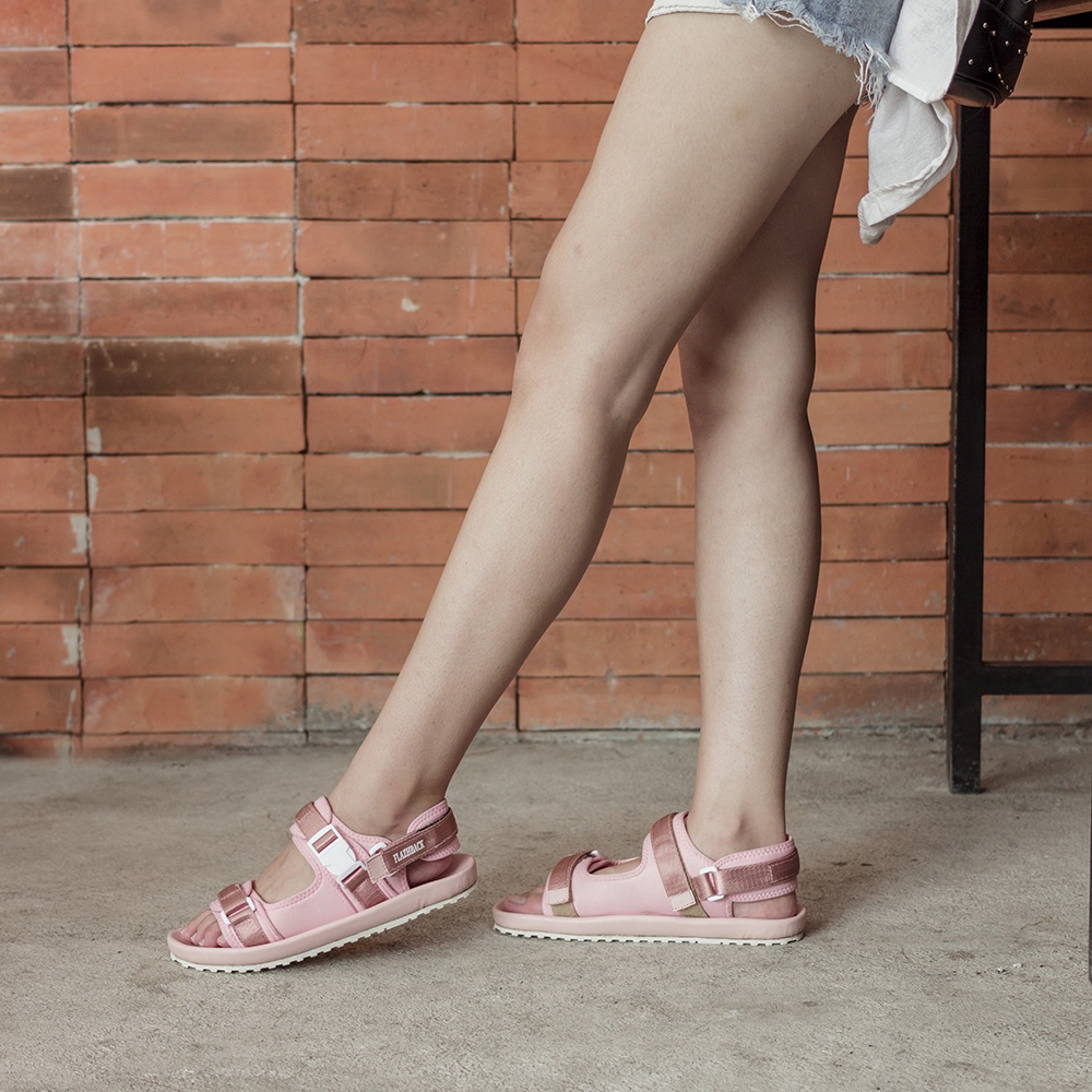 ALEEDA PINK |ManNeedMe x FLAZHBACK| Sandal Gunung Wanita Sendal Casual ORIGINAL