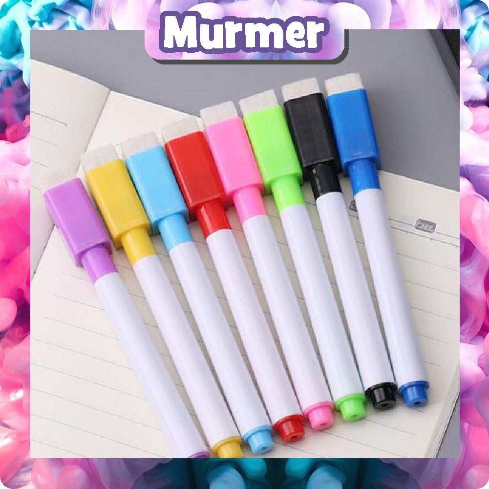 

MurmerOfficial S001 Perlengkapan Menulis SPIDOL MINI KECIL UNTUK WIPE & CLEAN WHITE BOARD BISA DI HAPUS + PENGHAPUS