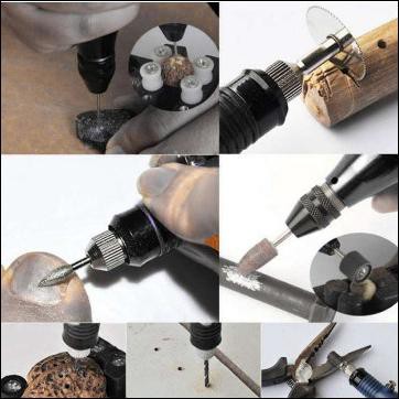 Alat Ukir Elektrik Untuk Logam Gelas Keramik Perhiasan Kayu & Kuku
