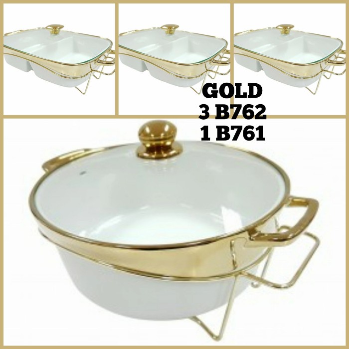 Saji Prasmanan - Set Prasmanan Vicenza Paket Minimalis Food Warmer Vicenza
