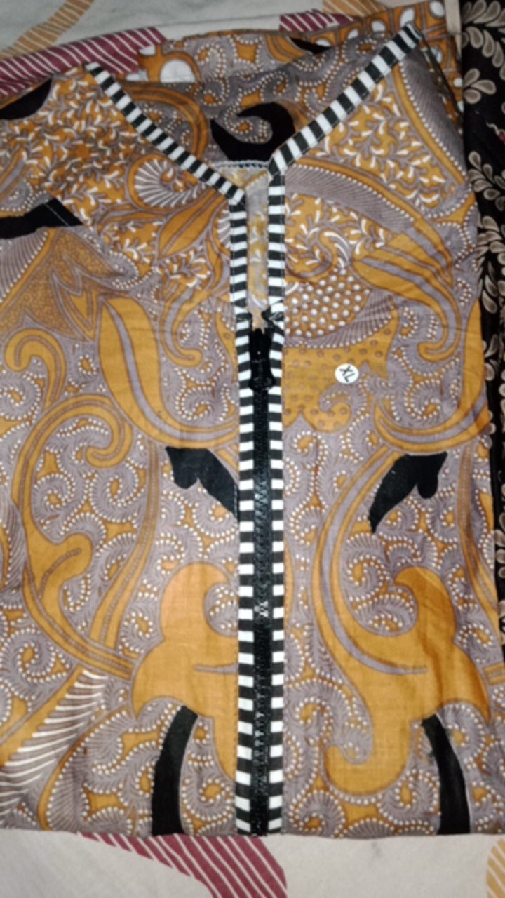 Atasan Batik Blouse Seragam Batik Solo Batik Kantor Baju Batik Wanita Bd 054