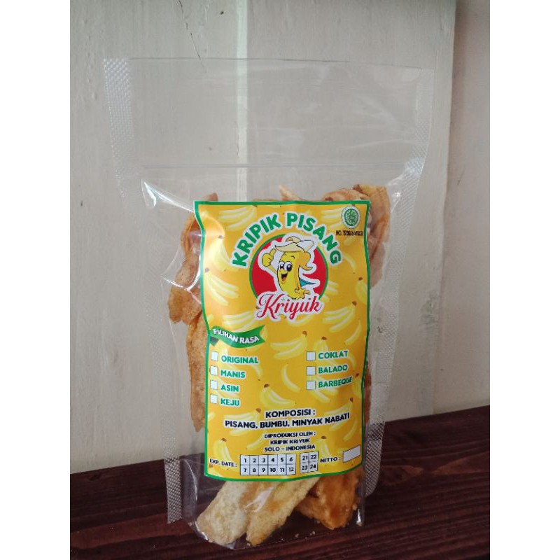 

KERIPIK PISANG 100gr | Murah dan Enak | Home Snack Solo