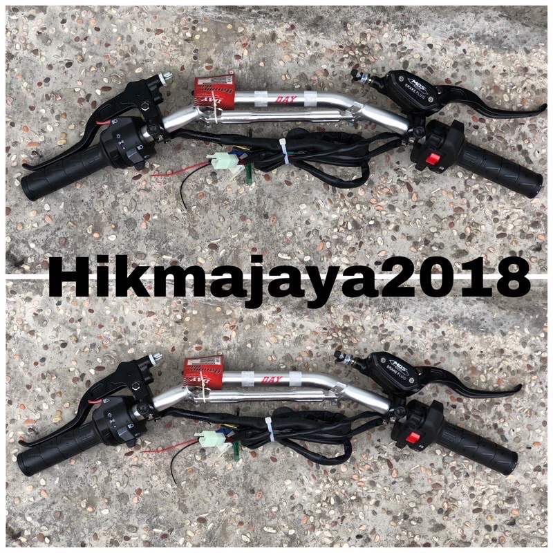 stang day stir day replika daytona set gas saklar kanan kiri dan master rem brembo sett tinggal pasa