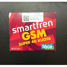perdana smartfren 16 gb