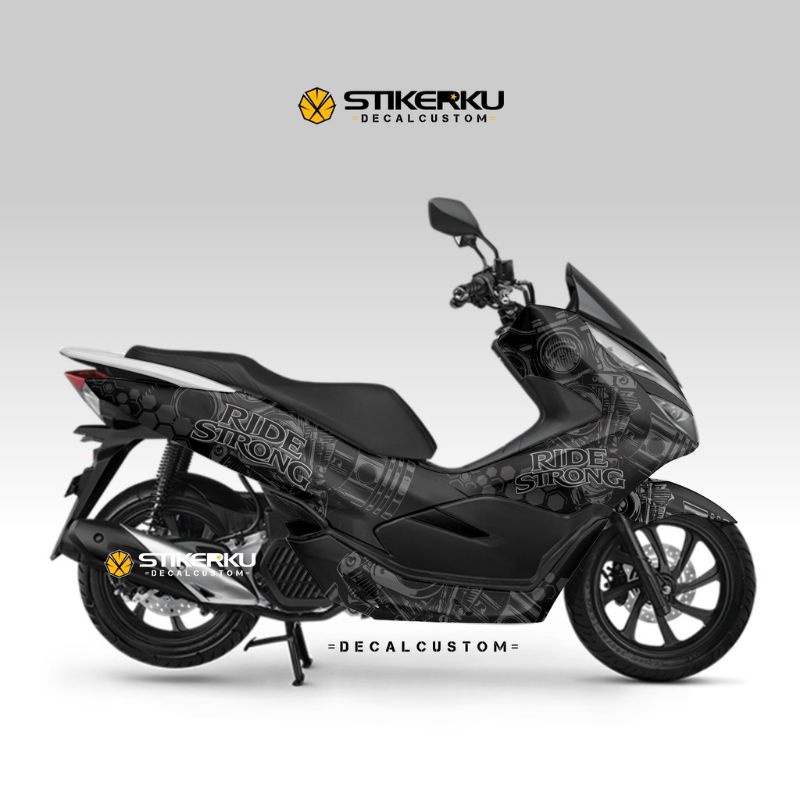decal motor Honda PCX / decal PCX 150 old / decal motor PCX fullbody