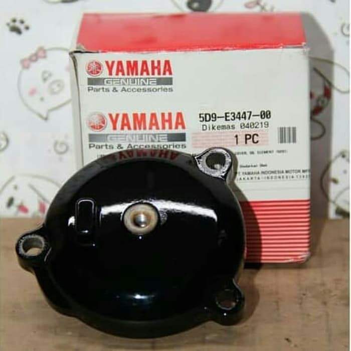 Cover Tutup Filter Oli Yamaha Vega ZR Part 5D9-E3447-00 Ori yamaha