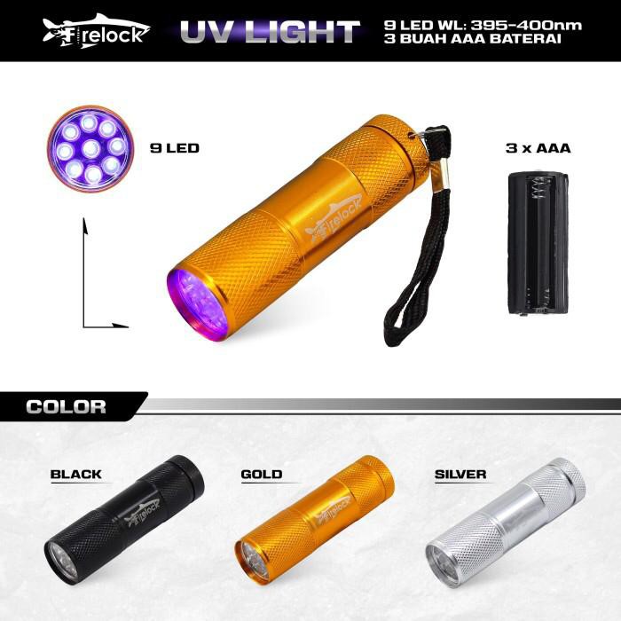 SENTER UV / FIRELOCK UV LIGHT 9 LED